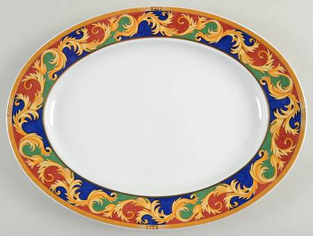 Carlotta 15" Oval Serving Platter