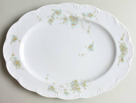 Catherine 13" Oval Serving Platter