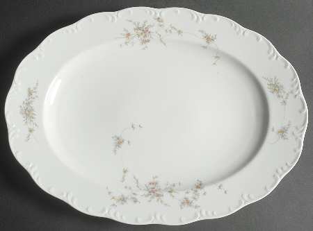 Catherine 15" Oval Serving Platter