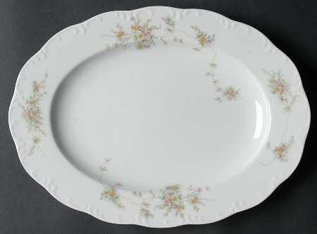 Catherine 11" Oval Serving Platter