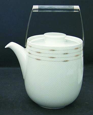 Century Gold (Coupe) Coffee Pot & Lid