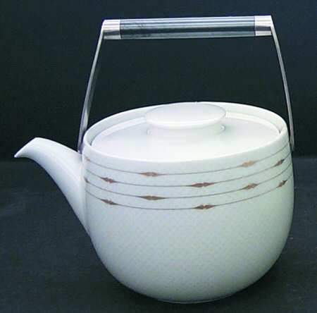 Century Gold (Coupe) Teapot & Lid