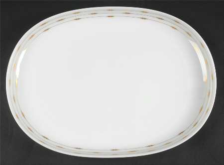 Century Gold (Coupe) 15" Oval Serving Platter