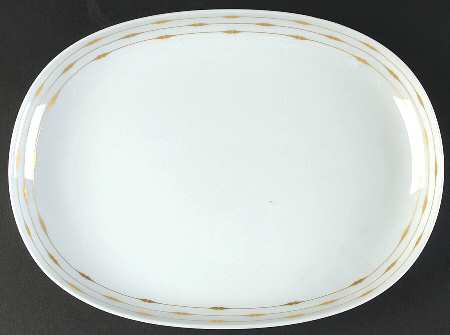 Century Gold (Coupe) 13" Oval Serving Platter
