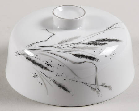 Ceres (Gray Trim) Lid for Round Butter