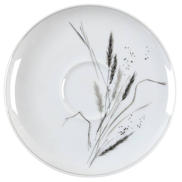Ceres (Gray Trim) Saucer