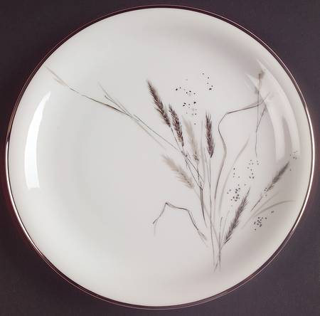 Ceres (Platinum Trim) Salad Plate