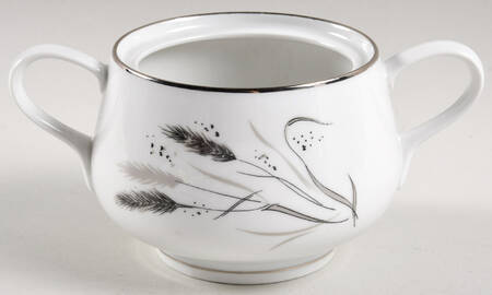 Ceres (Platinum Trim) Sugar Bowl No Lid