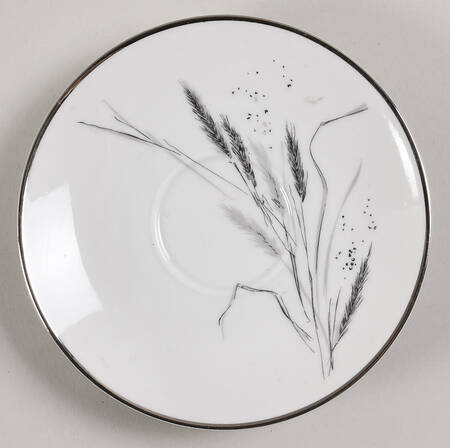 Ceres (Platinum Trim) Saucer for Footed Cup
