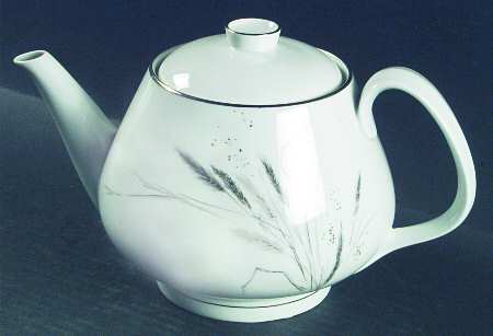 Ceres (Platinum Trim) Teapot & Lid