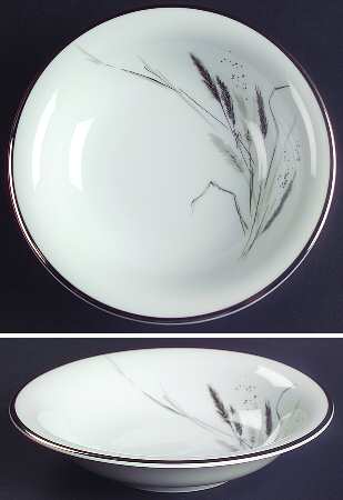 Ceres (Platinum Trim) Fruit/Dessert (Sauce) Bowl