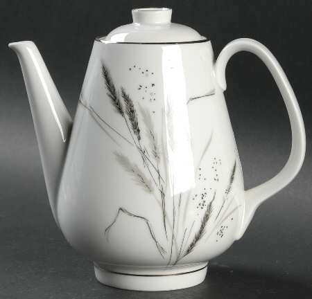 Ceres (Platinum Trim) Mini Coffee Pot & Lid