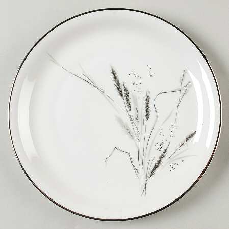 Ceres (Platinum Trim) Salad Plate