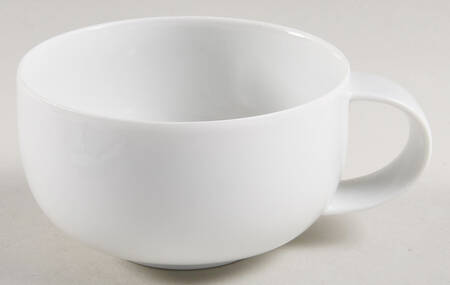 Century White (Coupe) Flat Cup by Rosenthal - Continental
