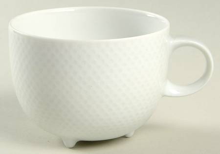 Century White (Rim) Footed Cup