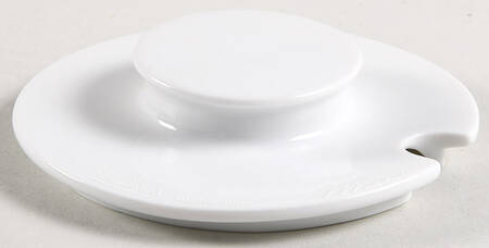 Century White (Rim) Lid for Sauce Boat