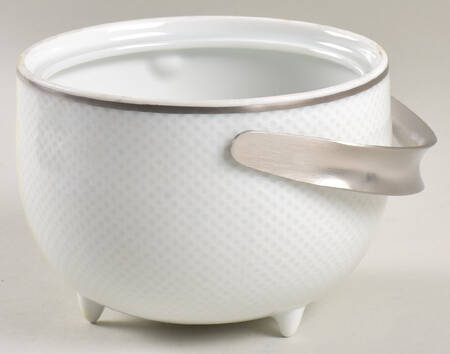 Century White (Rim) Sauce Boat No Lid