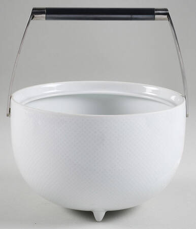 Century White (Rim) Round Vegetable No Lid