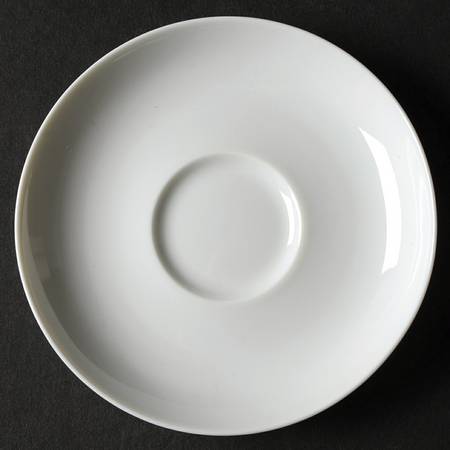 Century White (Rim) Saucer for Demitasse Cup