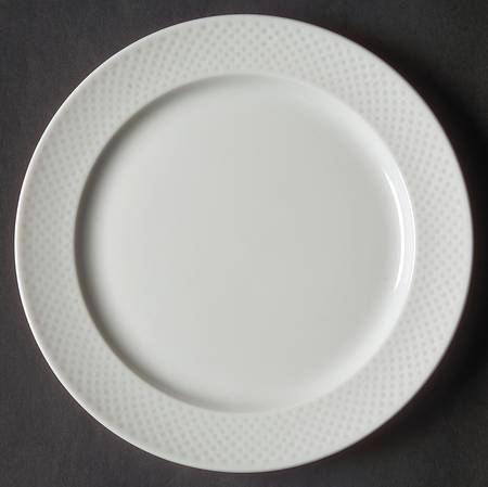 Century White (Rim) Bread & Butter Plate