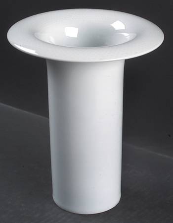 Century White (Rim) 7" Vase