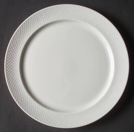 Century White (Rim) Salad Plate