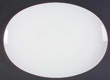Charcoal 15" Oval Serving Platter