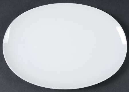 Charcoal 11" Oval Serving Platter