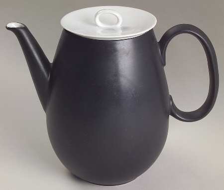 Charcoal Coffee Pot & Lid