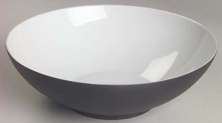 Charcoal 9" Round Vegetable Bowl