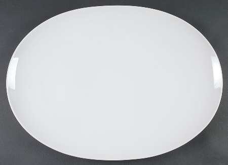 Charcoal 16" Oval Serving Platter