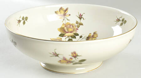 Charlene (Aida, Ivory) 9" Round Vegetable Bowl