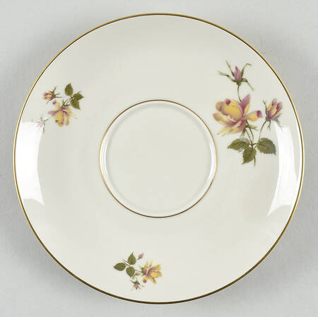 Charlene (Aida, Ivory) Saucer for Cream Soup Bowl