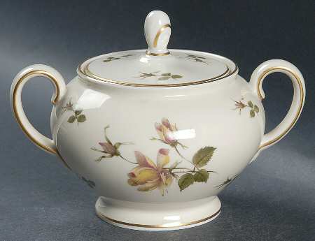 Charlene (Aida, Ivory) Sugar Bowl & Lid