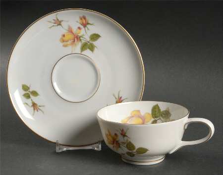 Charlene (Form E) Flat Cup & Saucer Set
