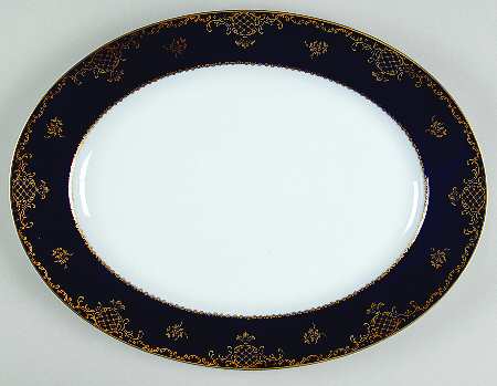 Charlemagne 14" Oval Serving Platter