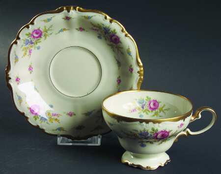 Cherish Footed Cup & Saucer Set