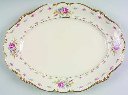 Cherish 14" Oval Serving Platter