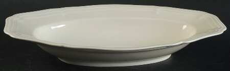Chippendale Cream Undecorated Relish