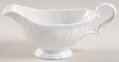 Chippendale All White Creamer