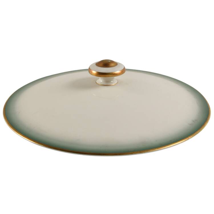Chrysopras Lid for Round Vegetable