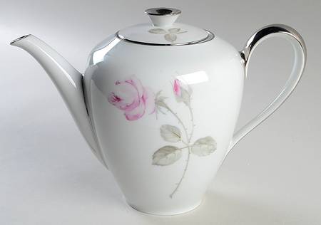 Charming Rose Coffee Pot & Lid