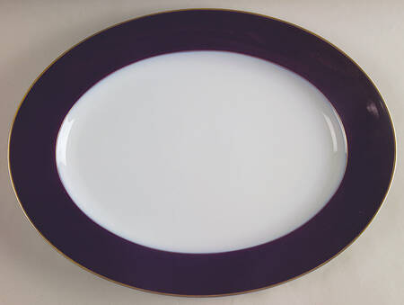 Claudine 15" Oval Serving Platter