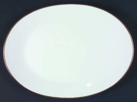 Classic Gold 13" Oval Serving Platter