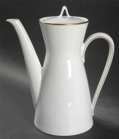 Classic Gold Coffee Pot & Lid