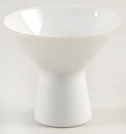 Classic Modern White Individual Salt Dip