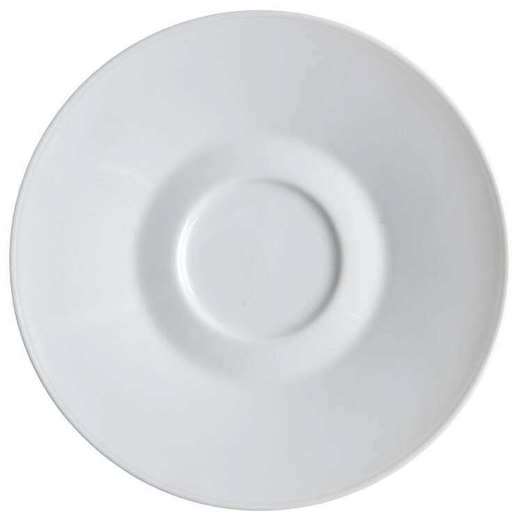 Classic Modern White Saucer for Footed Cup by Rosenthal - Continental