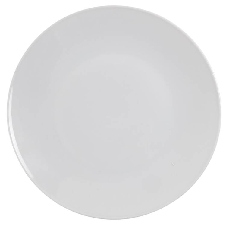 Classic Modern White Salad Plate