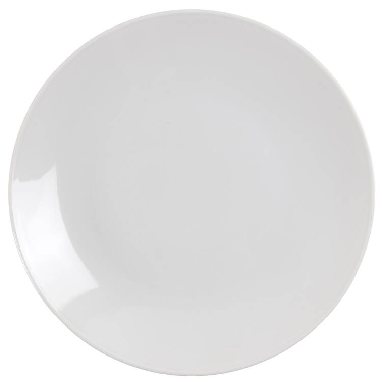 Classic Modern White Bread & Butter Plate