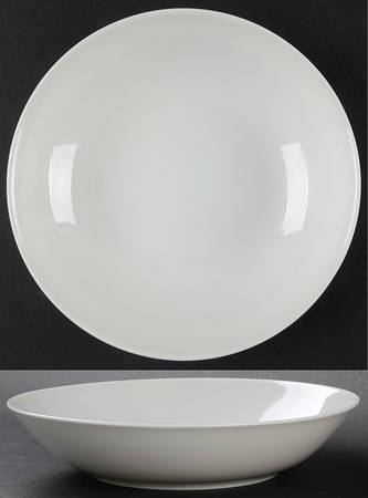 Classic Modern White Coupe Soup Bowl by Rosenthal - Continental